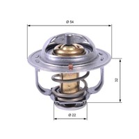 Gates Thermostat KüHlmittel TH42589G1 FüR Opel Chevrolet Astra S07 Mokka Corsa