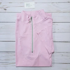 Tailored Sportsman ICEFIL Short Sleeve Ziptop Shirt - Pink Lady/White/Silver