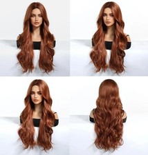 100% Human Hair Wig For Womens Messy Loose Co...