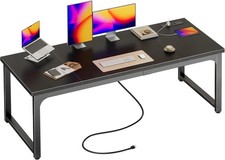 Desk with Power Outlets  USB-C, Deeper  Thicker Desktop