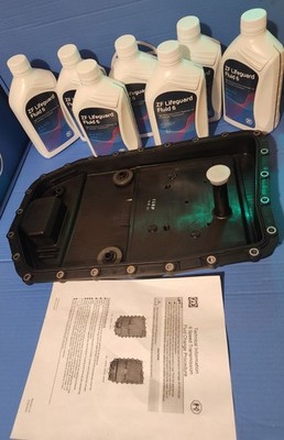 ZF6HP19 ZF6HP21 /X Transmission oil Pan Filter kit  & ZF 6 Speed Fluid ( 7 Liter