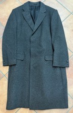 HUGO BOSS Luxus Mantel „Luxor1“ – 50% Kaschmir & 50% Wolle – Gr. 58 / Anthrazit