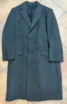 HUGO BOSS Luxus Mantel  Luxor1    50% Kaschmir & 50% Wolle   Gr. 58 / Anthrazit
