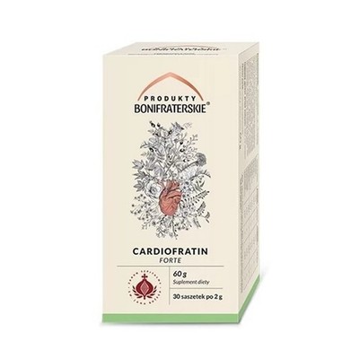 Bonifraterskie Products Cardiofratin Forte herbs for circulation, 60 g