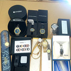 Guess Citizen Seiko Boyd Gaming Geneva Mixed Lot Watches w/ Boxes & Tools — photo 1