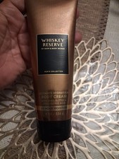 Bath Body Works MEN'S WHISKEY RESERVE BODY CREAM 8 OZ/226G W/ Shea Butter