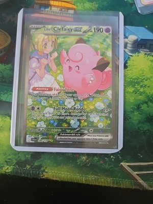 Pokémon TCG Lillie's Clefairy EX Journey Together Sir Card 184/159 NM Condition