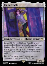 Clara Oswald #9 Rare Universes Beyond: Doctor Who