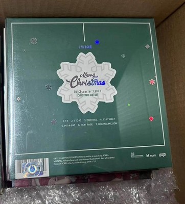 No photocard) TWICE OFFICIAL TWICECOASTER LANE 1 CHRISTMAS ALBUM