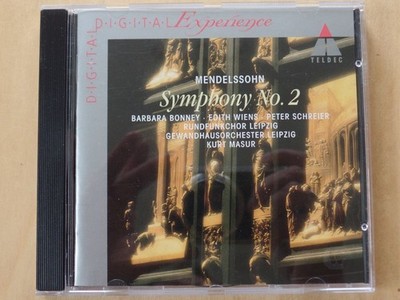 Mendelssohn: Symphony No. 2 in B flat major, op. 52 Masur, Kurt, Barbara Bonney 