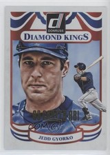 2014 Panini Donruss Diamond Kings Gold Career Stat Line 13/63 Jedd Gyorko t6r