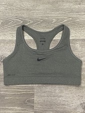 Nike Pro Sports Bra Women Size M Dri-Fit Swoo...