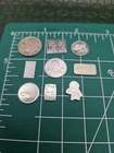 9 Piece Silver Lot 8.44g Total Silver .999 Fine , 1964 90% Silver Dime💎 Collect