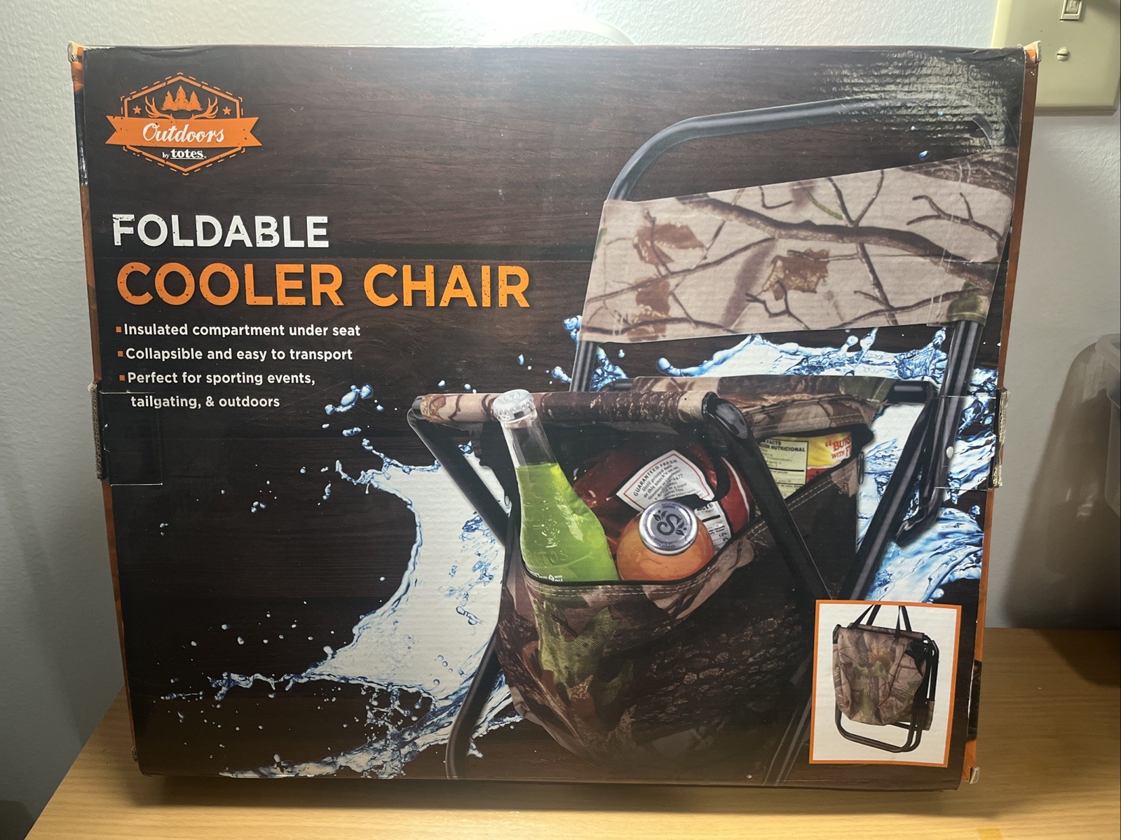 Chair Camo Camping Tailgating Sports