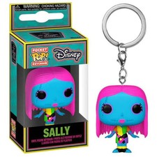 Pesadilla antes de Navidad: Sally Black Light Funko Pocket Pop! Llavero
