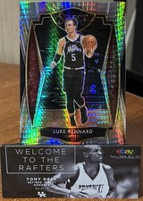 2020-21 Panini Select Luke Kennard Lucky Envelopes Prizm Parallel #8/8 Bookend