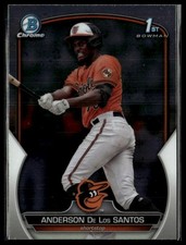 2023 Bowman Chrome Anderson De Los Santos Prospects