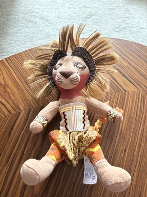 Walt Disney Der König der Löwen Broadway Musical Live Bühne Simba Plüschtier 10 Zoll