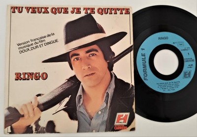 Vinyl 45t RINGO Du willst, dass ich dich verlasse lass den Rock'n'Roll nicht sterben