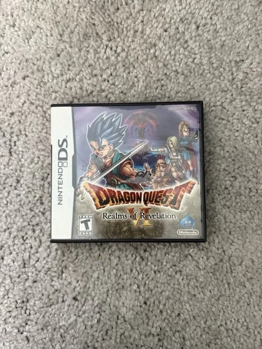 Dragon Quest VI: Realms of Revelation (Nintendo DS, 2011) - Authentic - Tested!