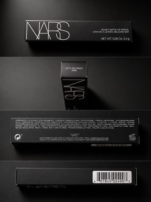 NIB Nars Velvet Matte Lip Pencil Crayon Let'S Go Crazy Pink 0.08oz 2.4g Full