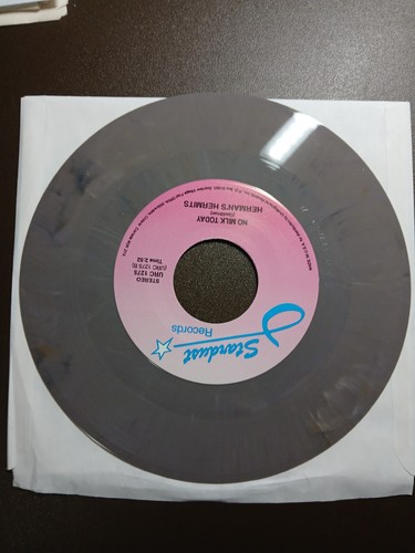 HERMAN'S HERMITS There's A Kind of Hush / No Milk Today MARBLED Vinyl 45 Record - Picture 8 of 9