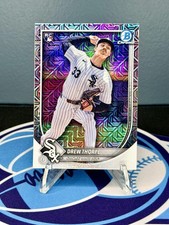 2025 Bowman Chrome Base Set Mega Refractor #8 Drew Thorpe RC - Chicago White Sox