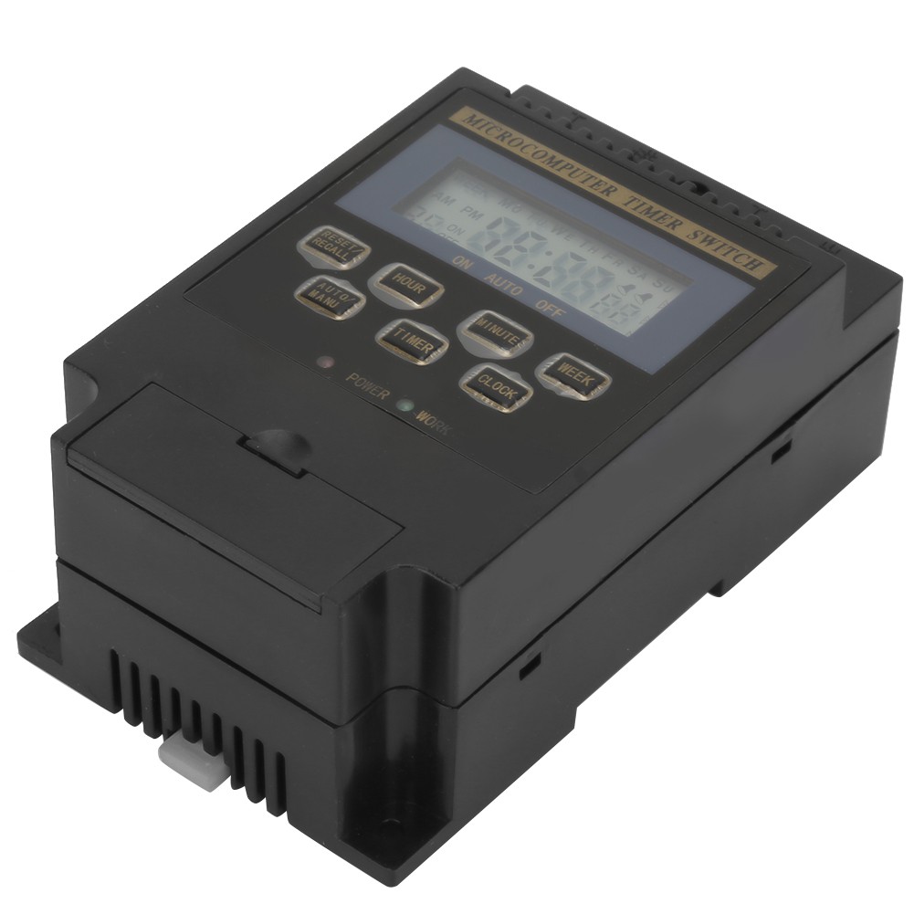 Weekly Programmable Timer Digital Timer Programmable 1-minute 168-hour Light