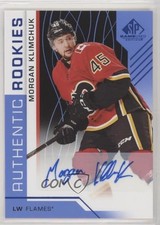 2018-19 Upper Deck SP Game Used Authentic Rookies Blue Morgan Klimchuk Auto 1fw1