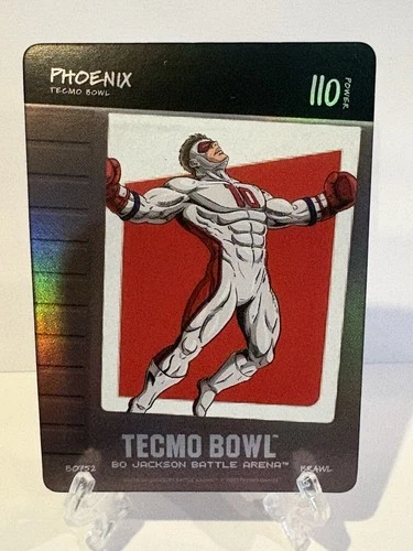 Bo Jackson Battle Arena Tecmo #BO752 Phoenix Blow On It Brawl Bo Nix
