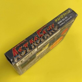 A Wave Astro Fang Famicom WAV-E1-01 Cartridge Box Manual Tested Box Damage