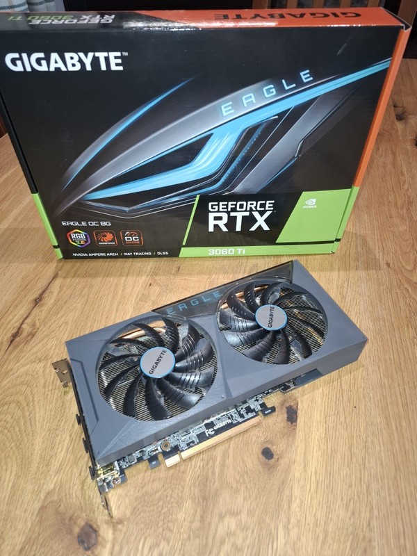 GIGABYTE GeForce RTX 3060 Ti EAGLE OC (rev. 2.0) 8GB GDDR6 Graphics Card