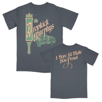 Dropkick Murphy Chesterfields And Aftershave Charcoal T-Shirt Unisex S-5XL