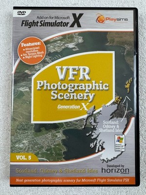 VFR Photographic Scenery X Scotland: Orkney & Shetland Isles - Vol. 5 - FSX - PC