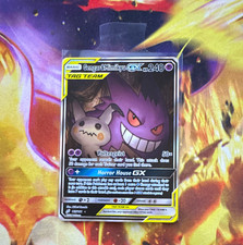 Gengar & Mimikyu GX TAG TEAM Full Art Holo 165/181 SM Team Up Ultra Rare on eBay