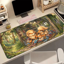 Pokemon Arcanine Kawaii Mouse Pad Desk Mat Soft Smooth Office PC Laptop