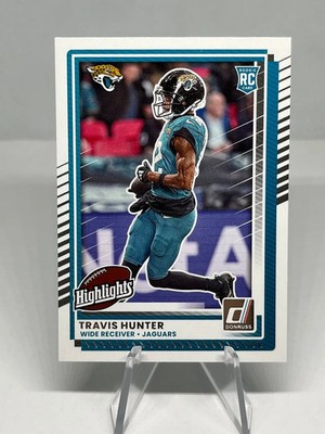 Travis Hunter 2025 Donruss Rookies & Highlights Jaguars #DRH-94 Print Run: 2250
