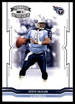 Steve McNair 2005 Donruss Throwback Threads #142 Titans NFL READ FREE SHIPPING