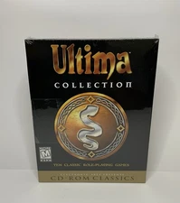 Ultima Collection CD ROM Classics Big Box PC 1998 Sealed New NOS