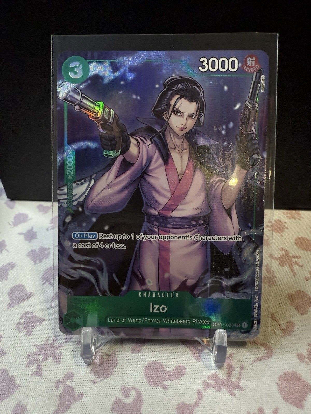 IZO (OP01-033) - One Piece Premium Card Collection Promo - NEAR MINT - ENGLISH