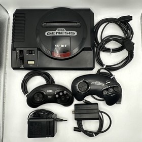 Sega Genesis Model 1 Console Bundle 31 Games 2 Controller Extension Cords Sonic