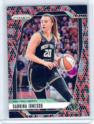 2024 Panini Prizm WNBA Sabrina Ionescu #17 Snakeskin