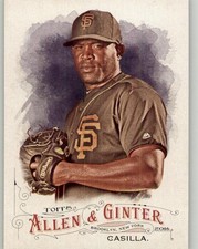 2016 Topps Allen & Ginter Santiago Casilla #315 San Francisco Giants