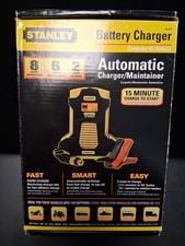 New Stanley Battery Charger Maintenance Bc6809 6-amp Charge 8-amp Boost
