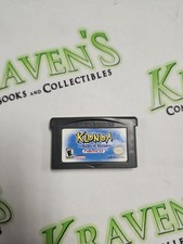 KLONOA Empire of Dream Nintendo Gameboy Advance GBA Authentic Cleaned and Tested
