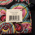 VERA BRADLEY All Wrapped Up Jewelry Roll Travel Case Parisian Paisley NWT — photo 6