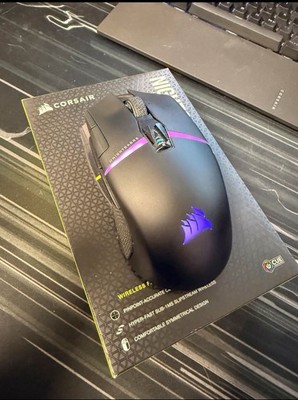 Corsair Gaming Nightsabre Wireless Gaming Maus RGB USB/Bluetooth iCUE