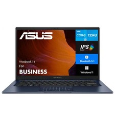 ASUS Vivobook 14" FHD Intel i5-1334U 1.30GHz 12GB DDR4 256GB SSD W11H Laptop, BL