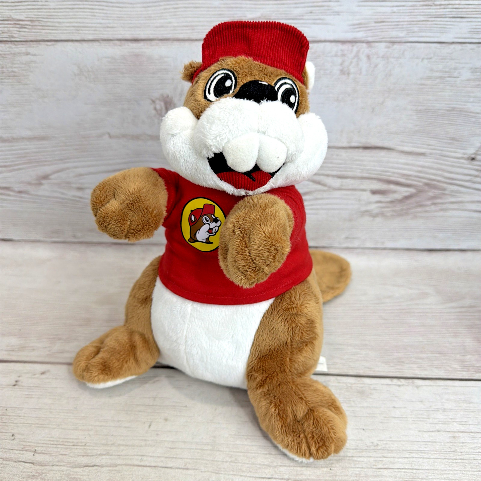 Buc-ee's 11” Beaver Plush Texas Gas Station Mascot Stuffed Animal Bucees NWOT