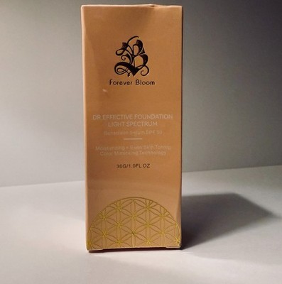 New Forever Bloom Dr.Effective Foundation Light Spectrum Sunscreen Serum SPF 50